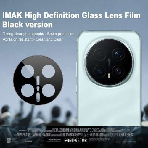 For Honor Magic8 Pro IMAK Rear Camera Lens Glass Film Black Version