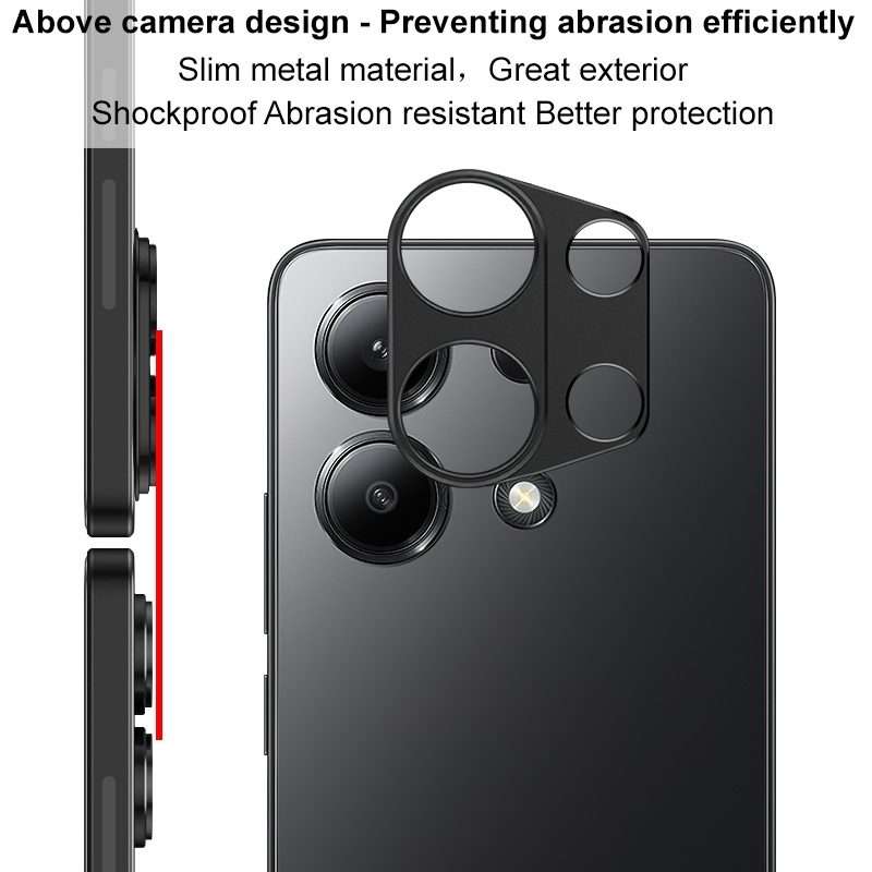 For Xiaomi POCO M6 Pro 4G IMAK Metal Camera Lens Protector Cover