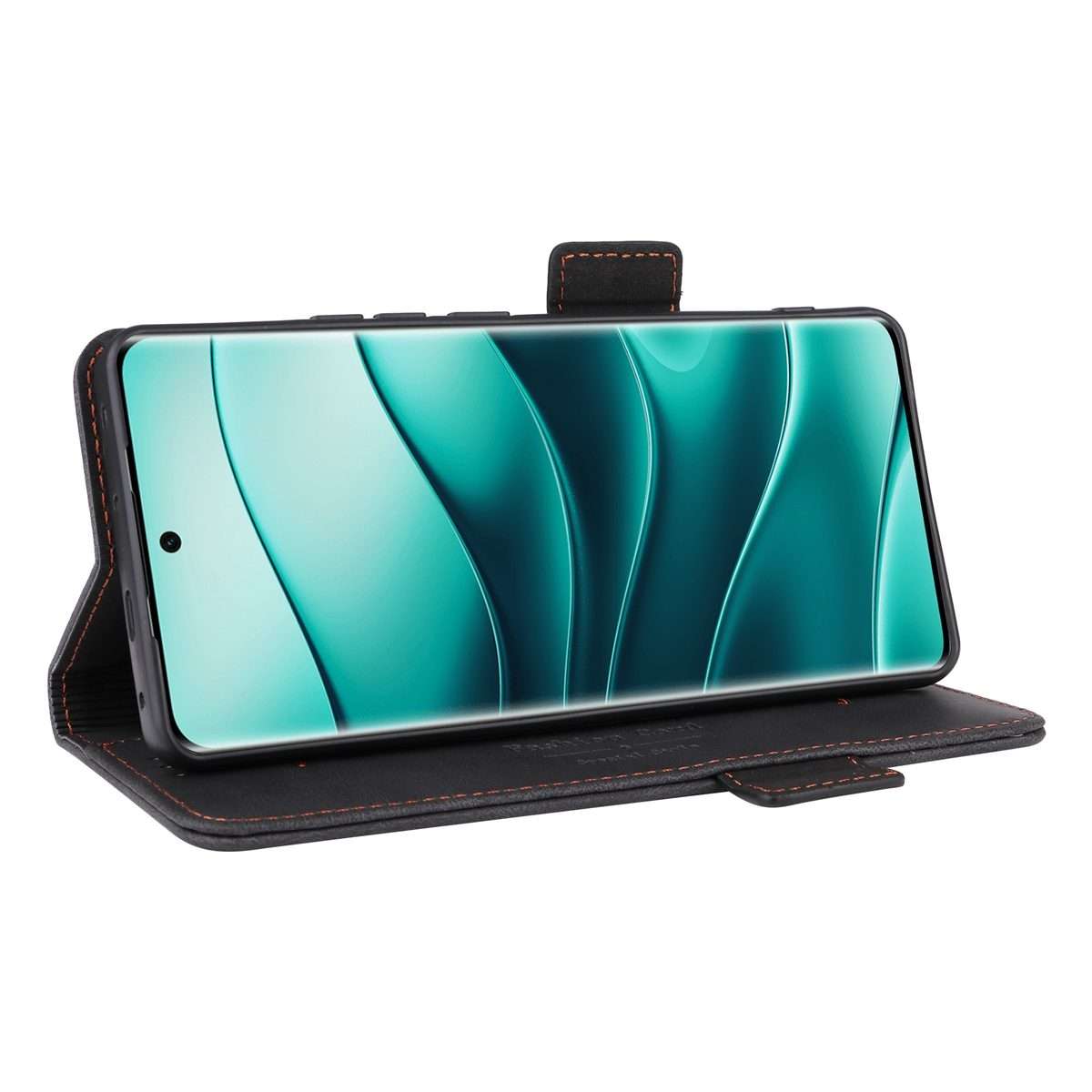 For Redmi Note 14 Pro / Note 14 Pro+ 5G Magnetic Clasp Leather Phone Case(Black)
