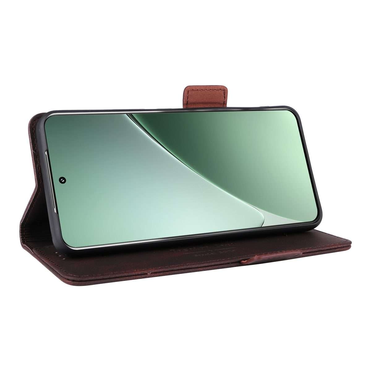 For Xiaomi 15 Pro Magnetic Clasp Leather Phone Case(Brown)