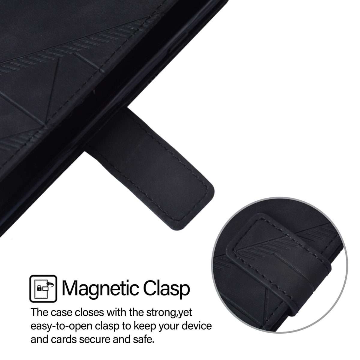 For Xiaomi 15S Pro Crossbody 3D Embossed Flip Leather Phone Case(Black)