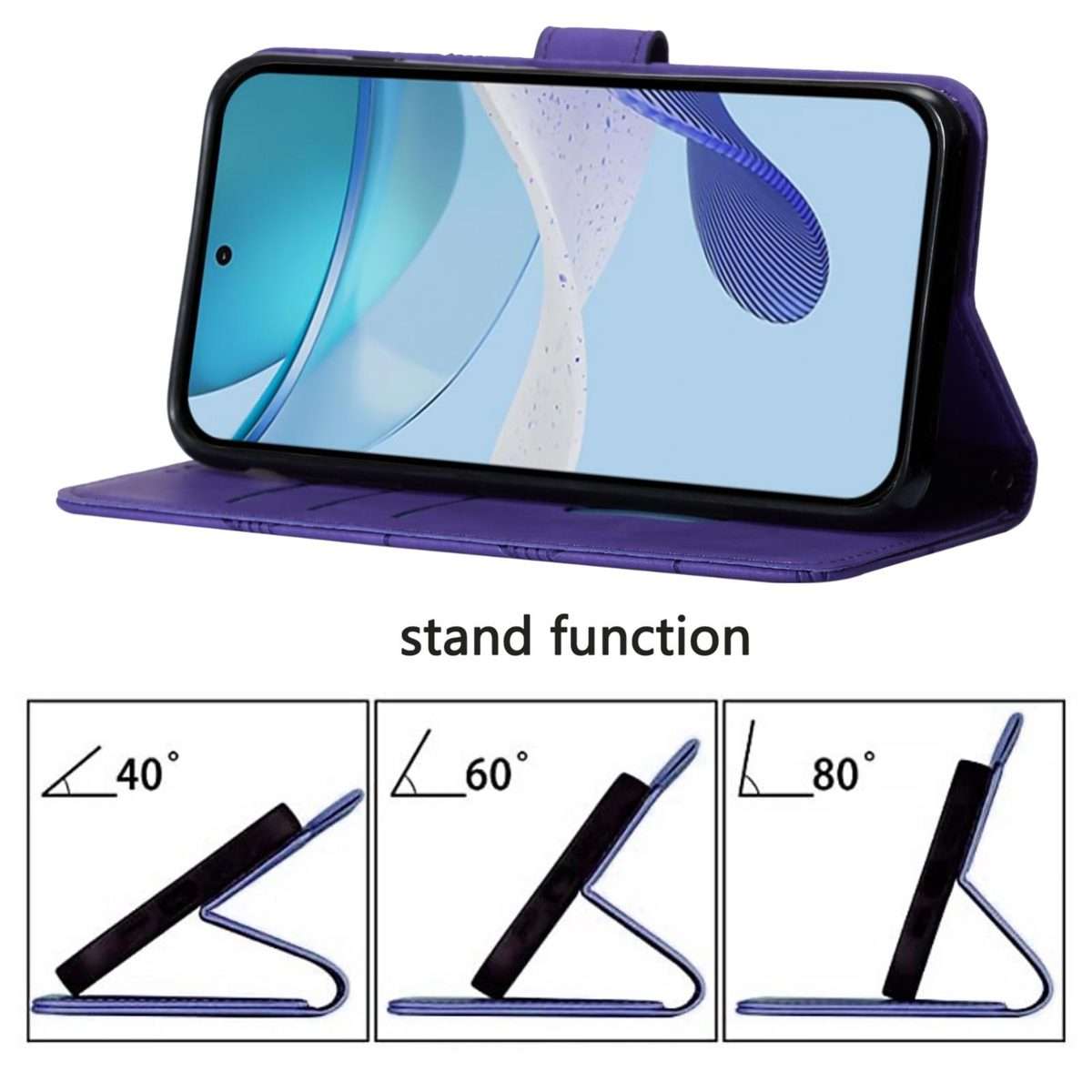 For Xiaomi 15S Pro Crossbody 3D Embossed Flip Leather Phone Case(Purple)
