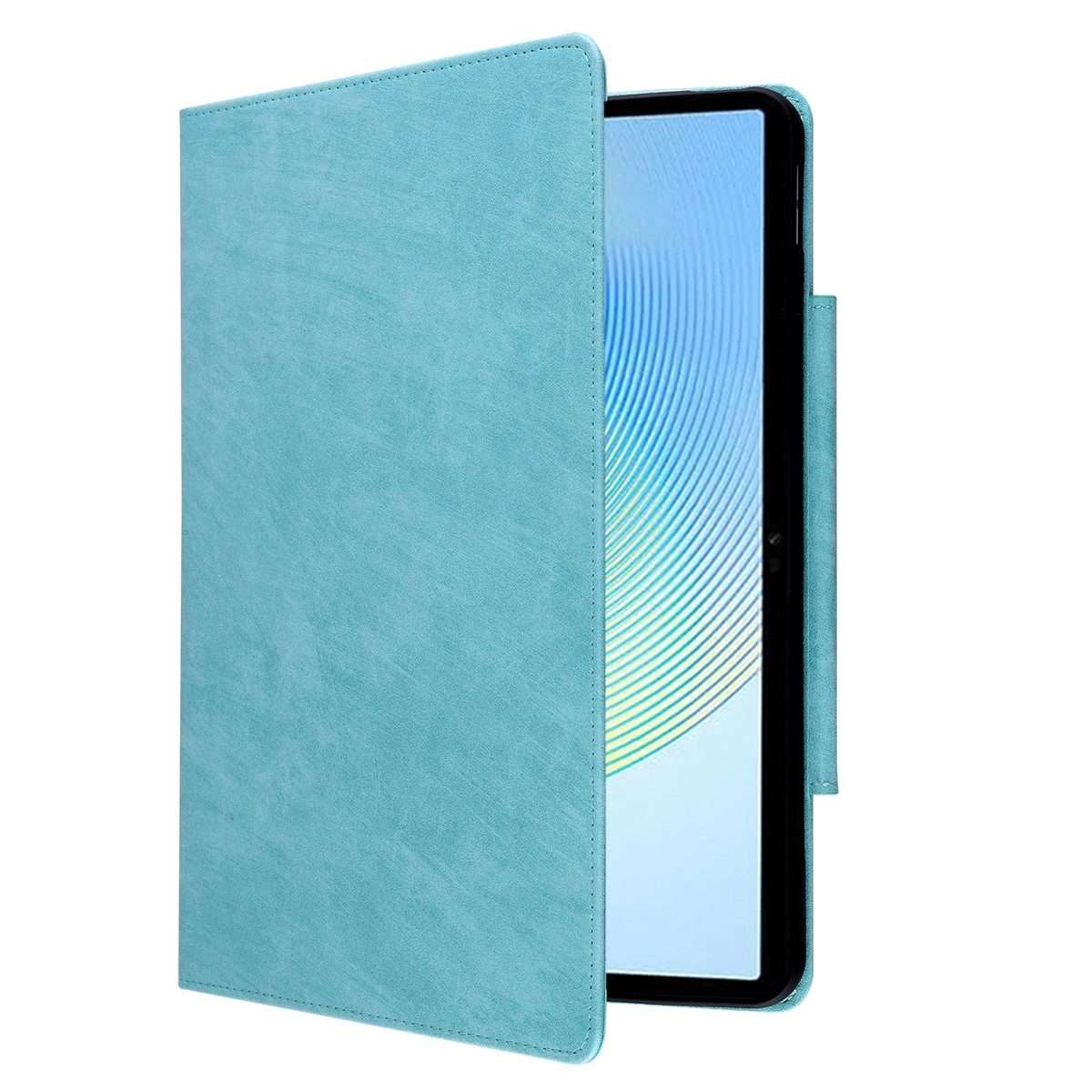 For Honor Pad X8a / X8b Cat Buckle Leather Tablet Case(Sky Blue)