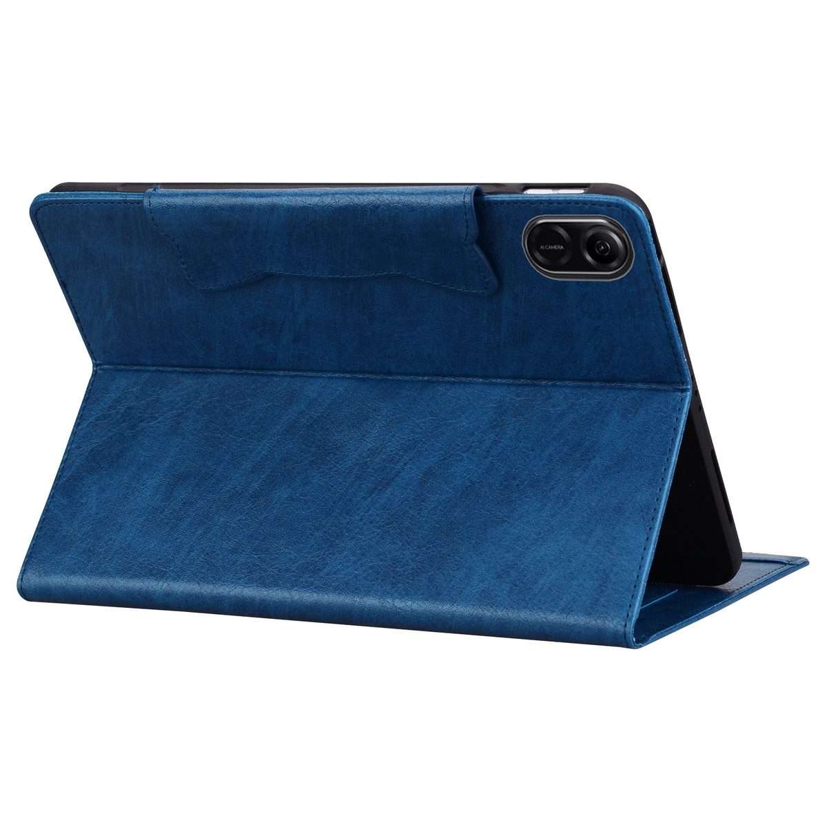 For Honor Pad X8a / X8b Cat Buckle Leather Tablet Case(Royal Blue)