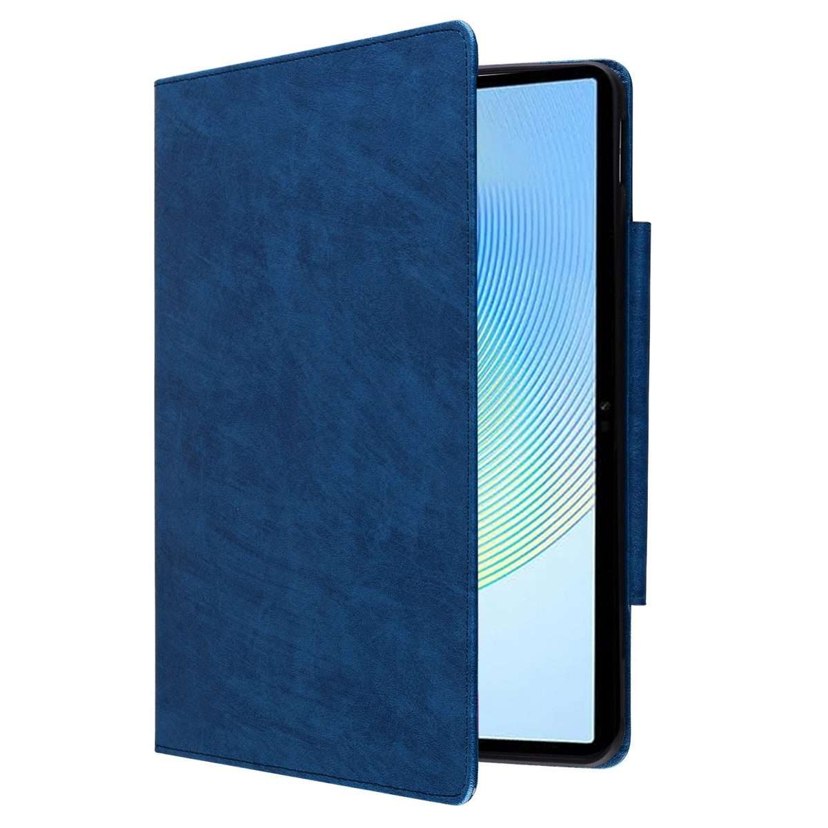 For Honor Pad X8a / X8b Cat Buckle Leather Tablet Case(Royal Blue)