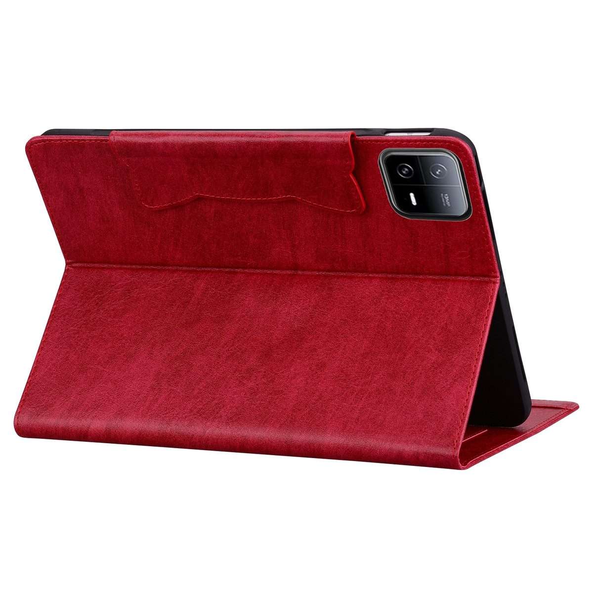 For Xiaomi Pad 8 / 8 Pro / 7 / 7 Pro Cat Buckle Leather Tablet Case(Red)