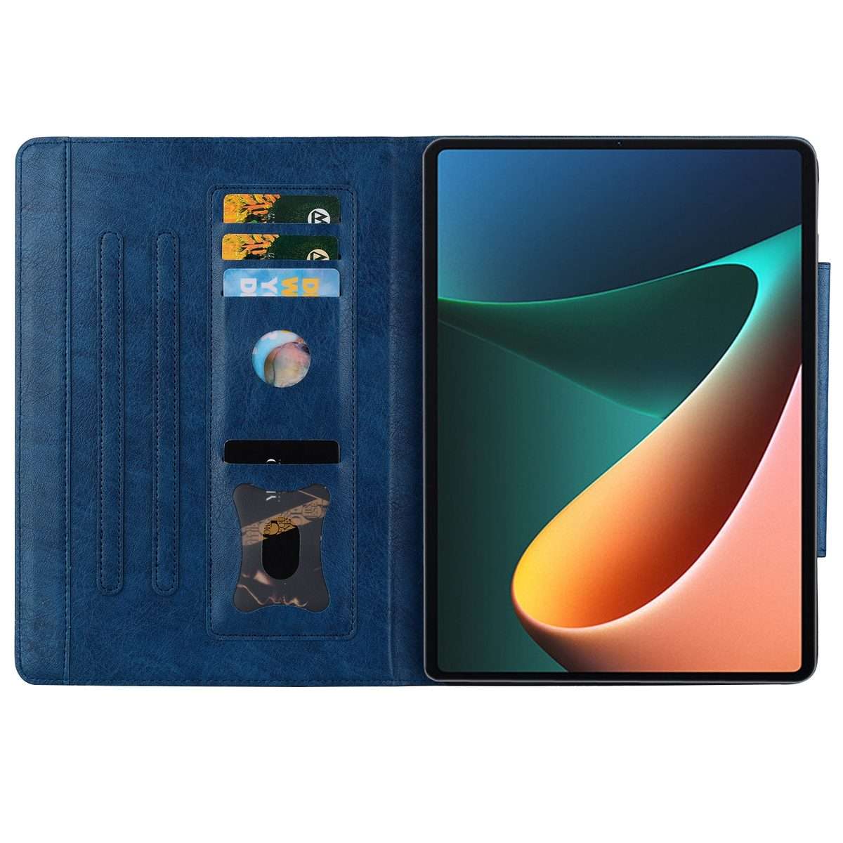 For Xiaomi Pad 8 / 8 Pro / 7 / 7 Pro Cat Buckle Leather Tablet Case(Royal Blue)