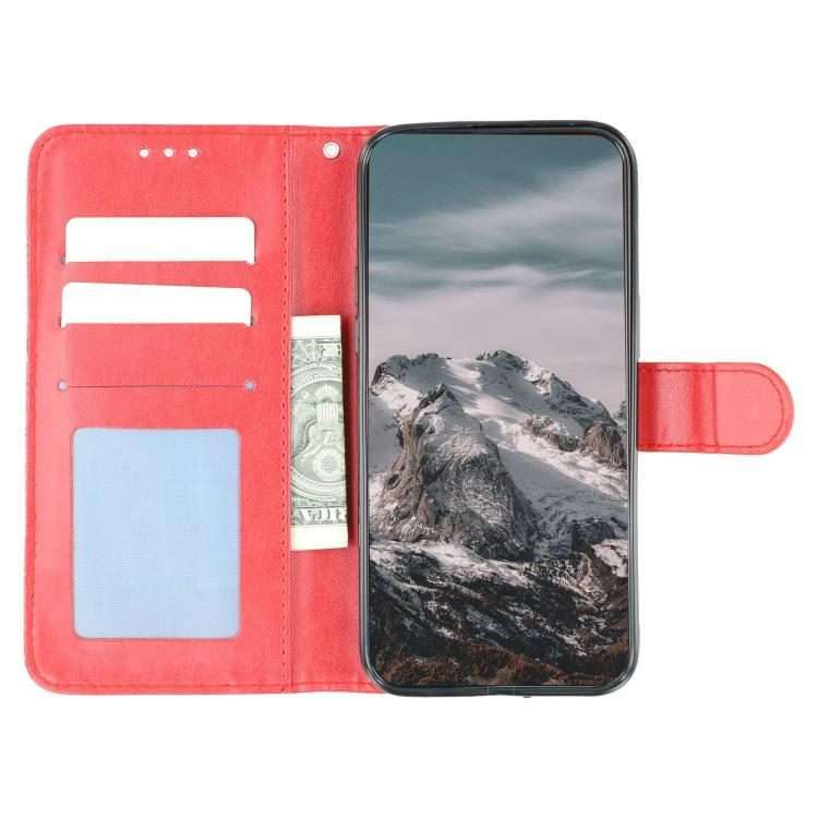 For Xiaomi 17 Pro Sun Mandala Embossing Pattern Phone Leather Case(Red)