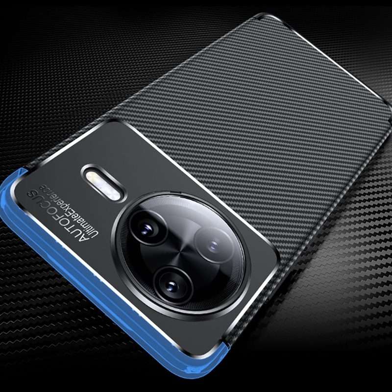 For Redmi K80 Carbon Fiber Texture Shockproof TPU Phone Case(Black)