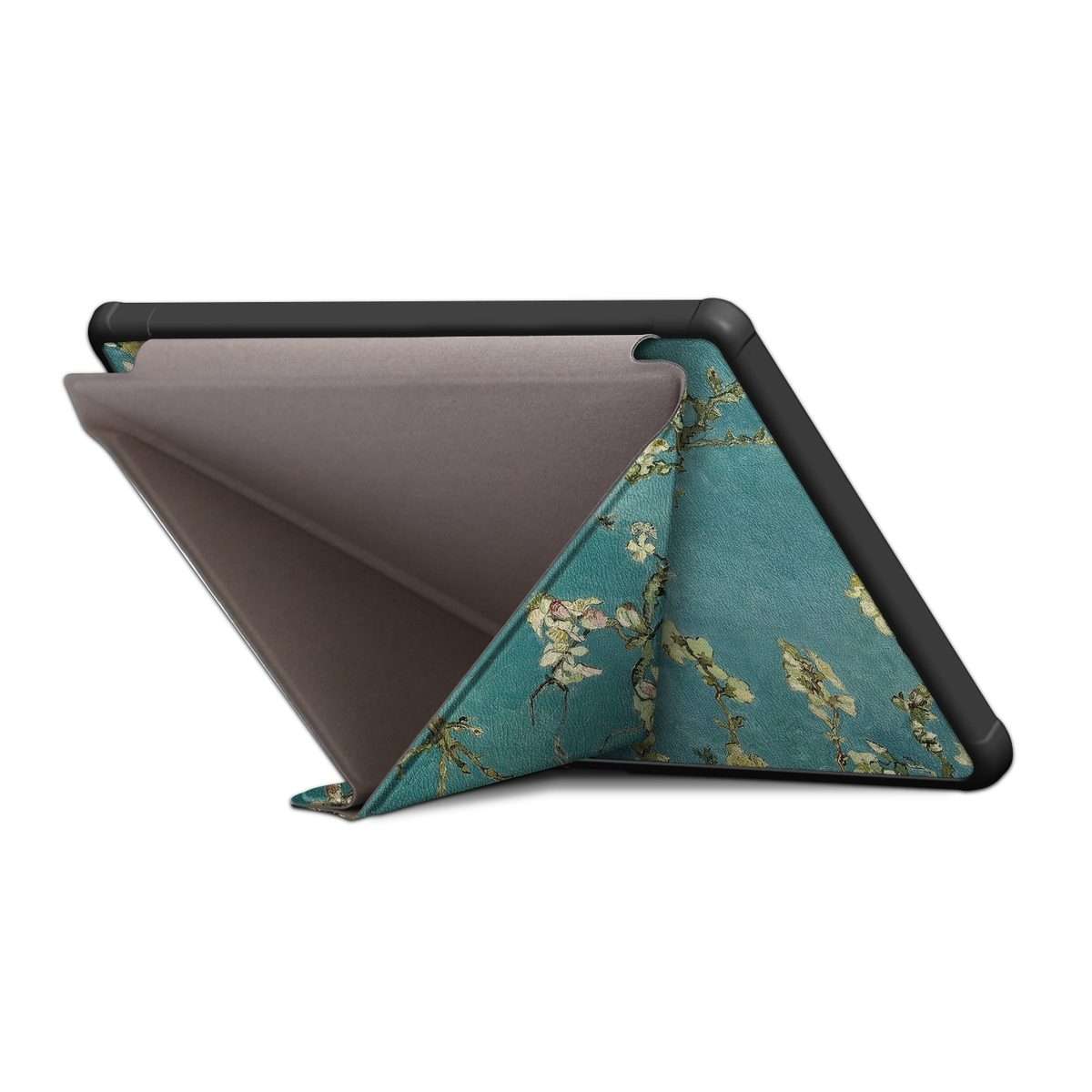 For Kobo Libra Colour 2024 Solid Color Deformation TPU Leather Smart Tablet Case(Apricot)