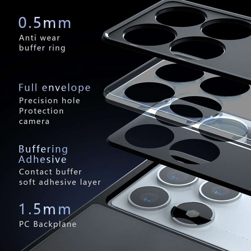 For Xiaomi Poco F6 Pro Armor Precise Hole PC Hybrid TPU Phone Case(Transparent)