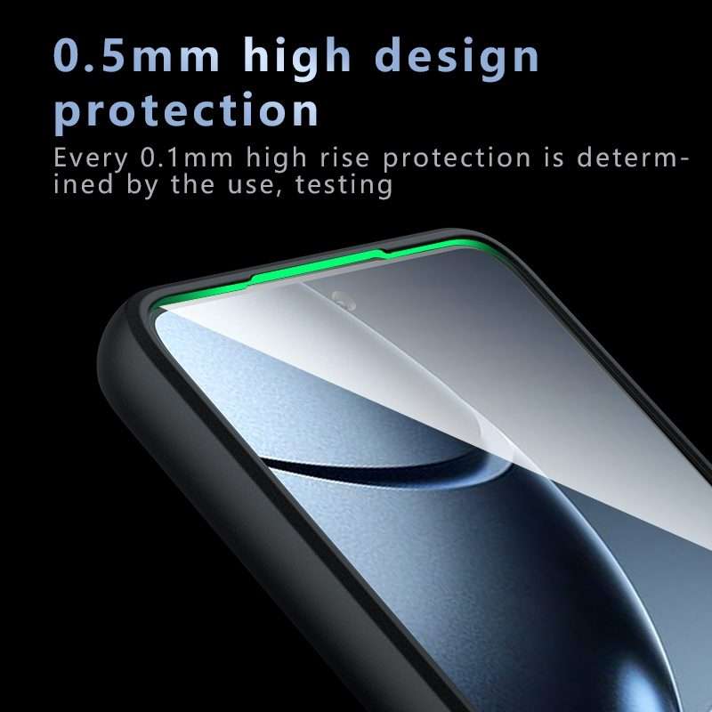 For Xiaomi 14T Pro Armor Precise Hole PC Hybrid TPU Phone Case(Transparent)