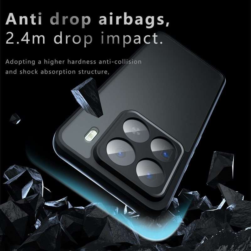For Xiaomi 15 Pro Armor Precise Hole PC Hybrid TPU Phone Case(Transparent)