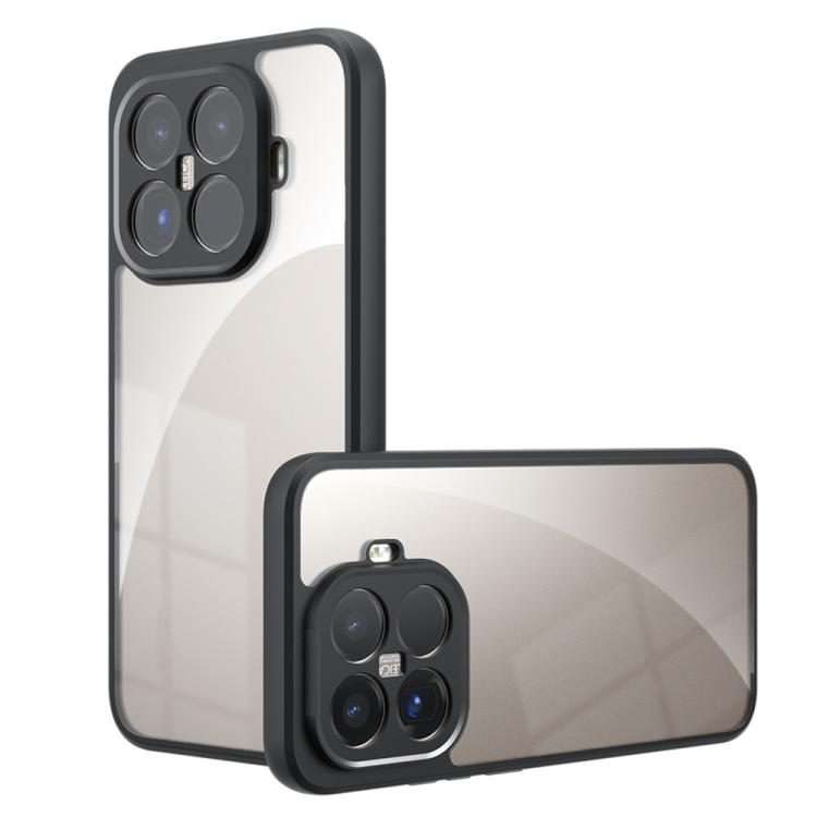 For Xiaomi 15T Pro 5G Armor Precise Hole PC Hybrid TPU Phone Case(Transparent)