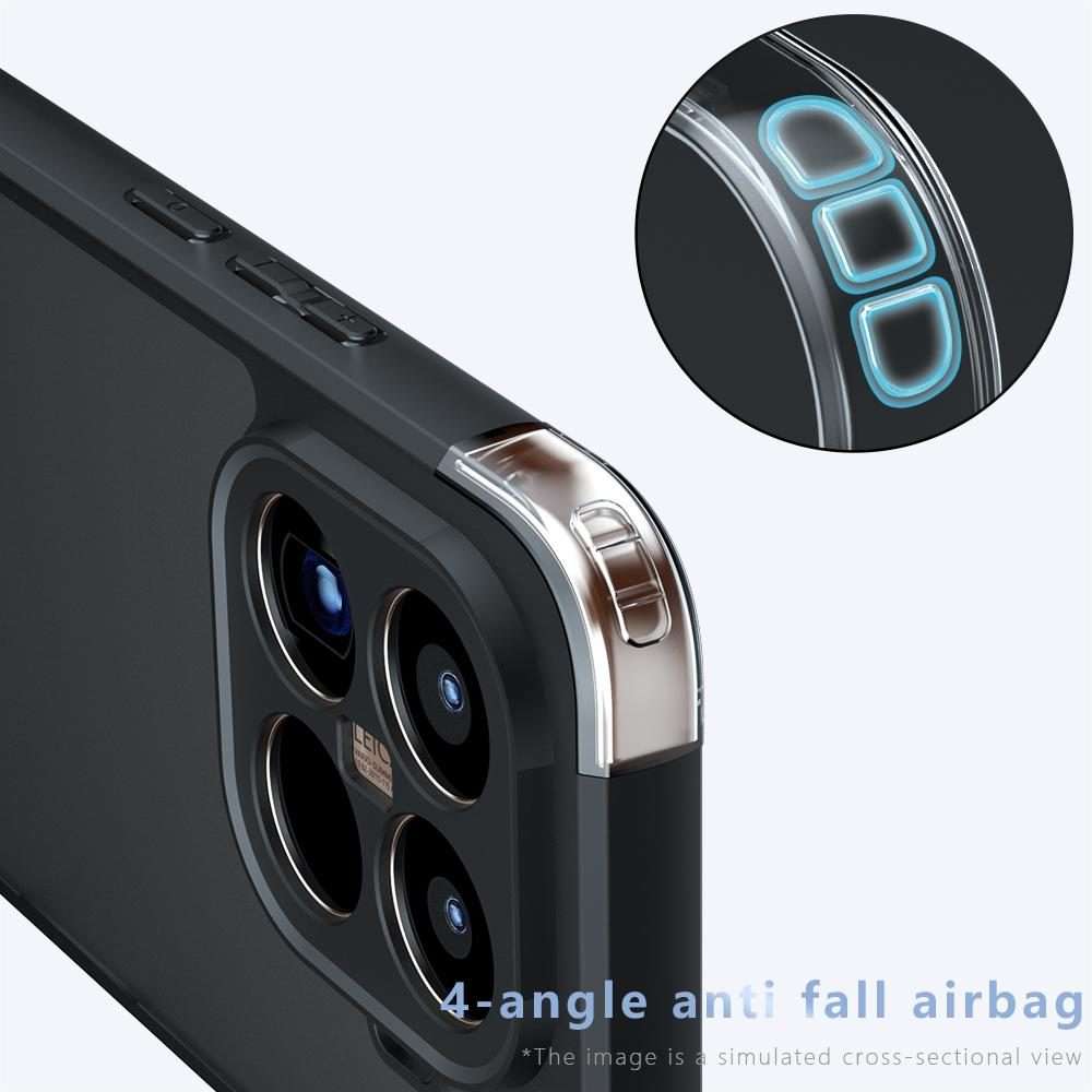 For Xiaomi 15T Pro 5G Armor Precise Hole PC Hybrid TPU Phone Case(Transparent)