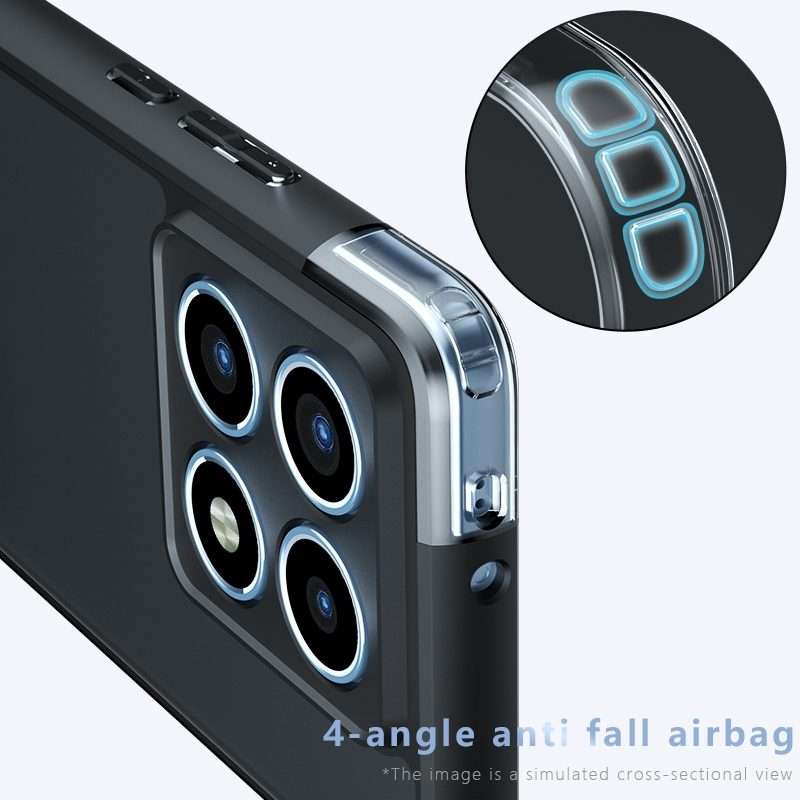 For Xiaomi 14T Pro Armor Precise Hole PC Hybrid TPU Phone Case(Frosted Black)