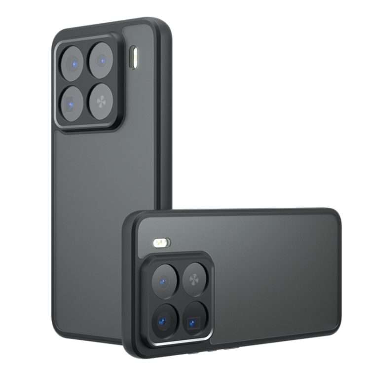 For Xiaomi 15 Pro Armor Precise Hole PC Hybrid TPU Phone Case(Frosted Black)