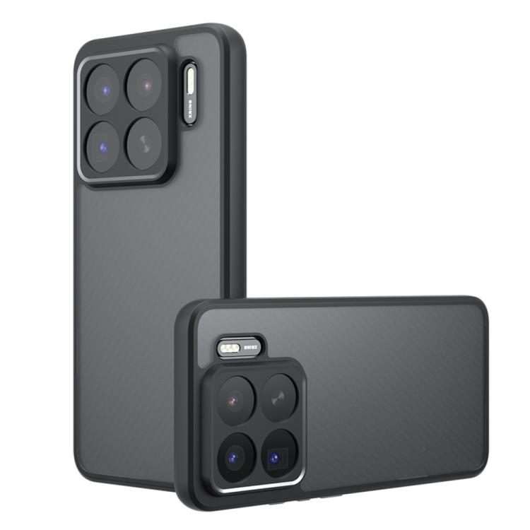 For Xiaomi 15S Pro Armor Precise Hole PC Hybrid TPU Phone Case(Frosted Black)