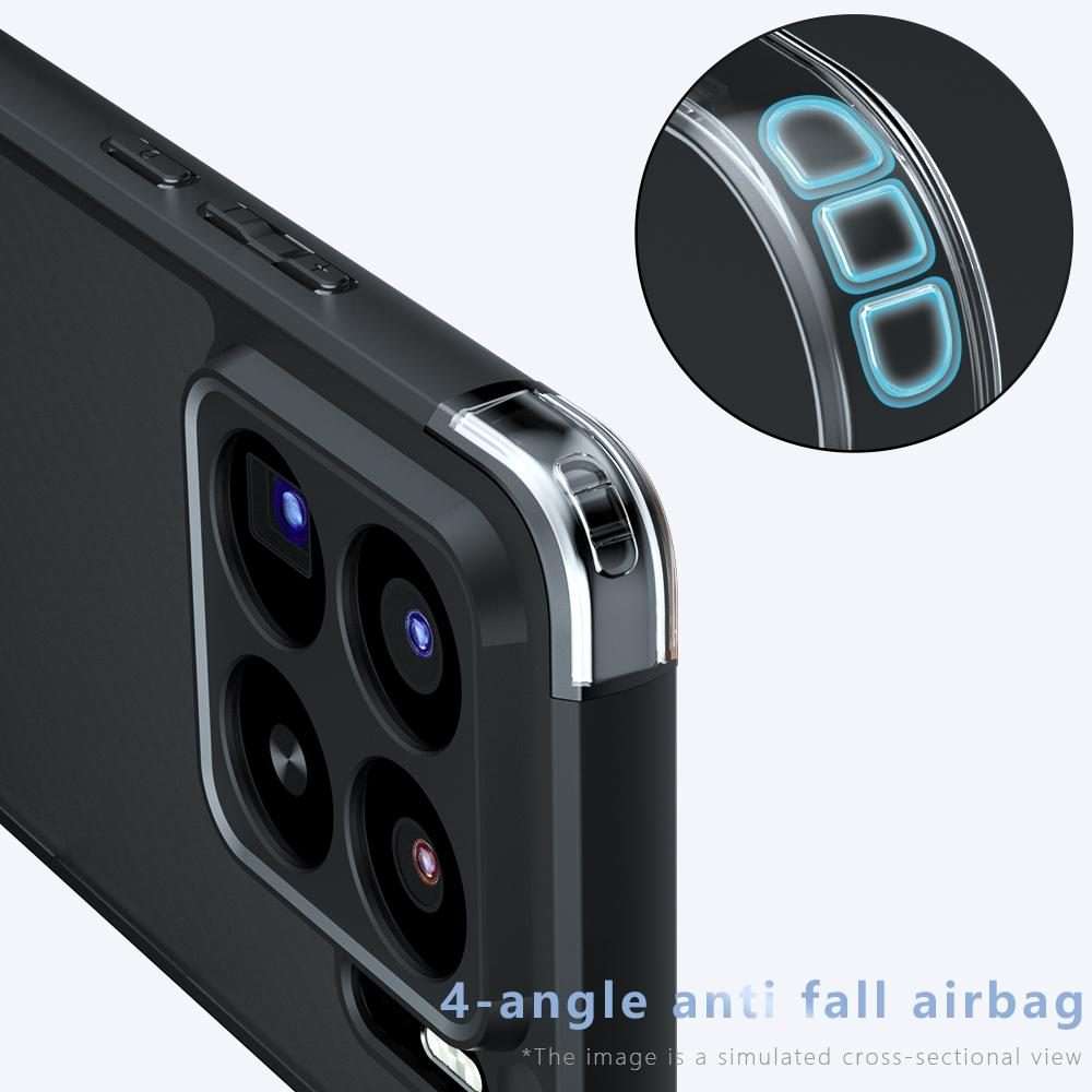 For Xiaomi 15S Pro Armor Precise Hole PC Hybrid TPU Phone Case(Frosted Black)