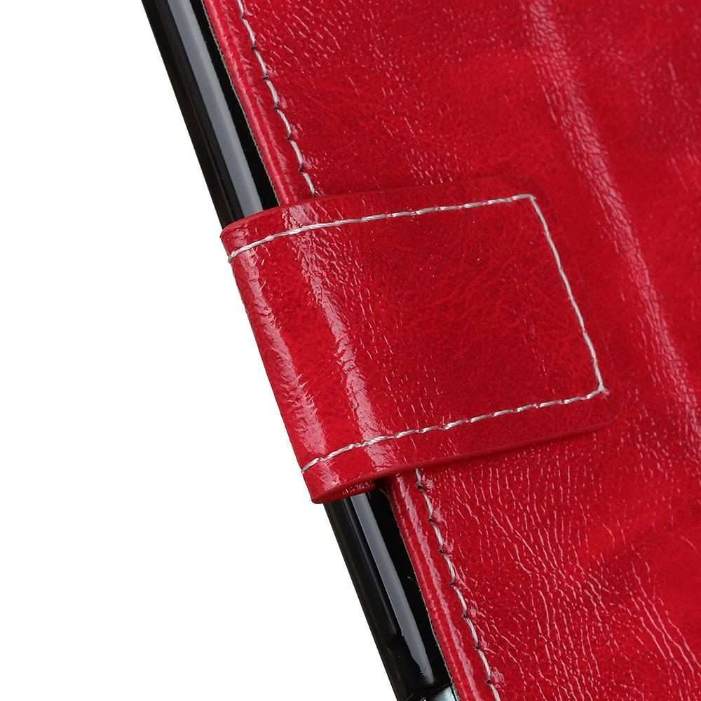 For Redmi K80 / K80 Pro Retro Crazy Horse Texture Leather Phone Case(Red)