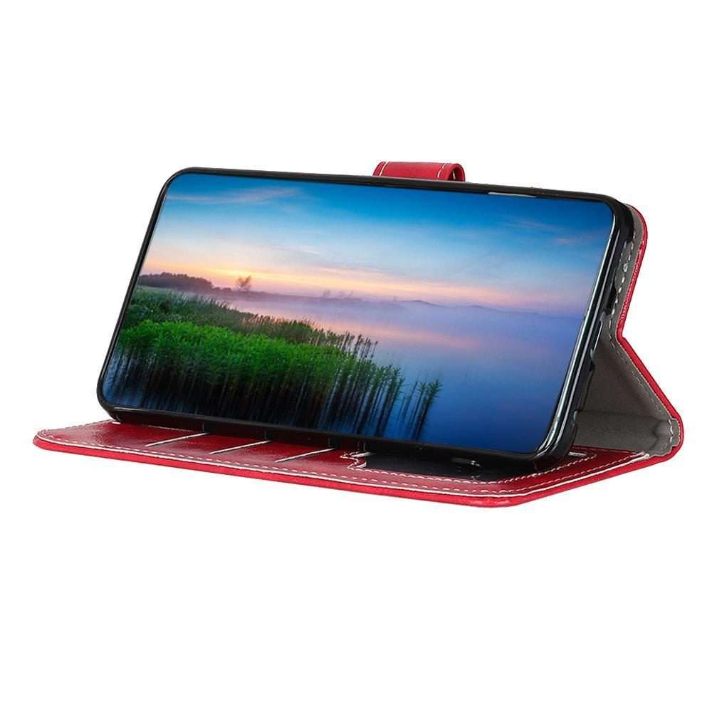 For Redmi K80 / K80 Pro Retro Crazy Horse Texture Leather Phone Case(Red)