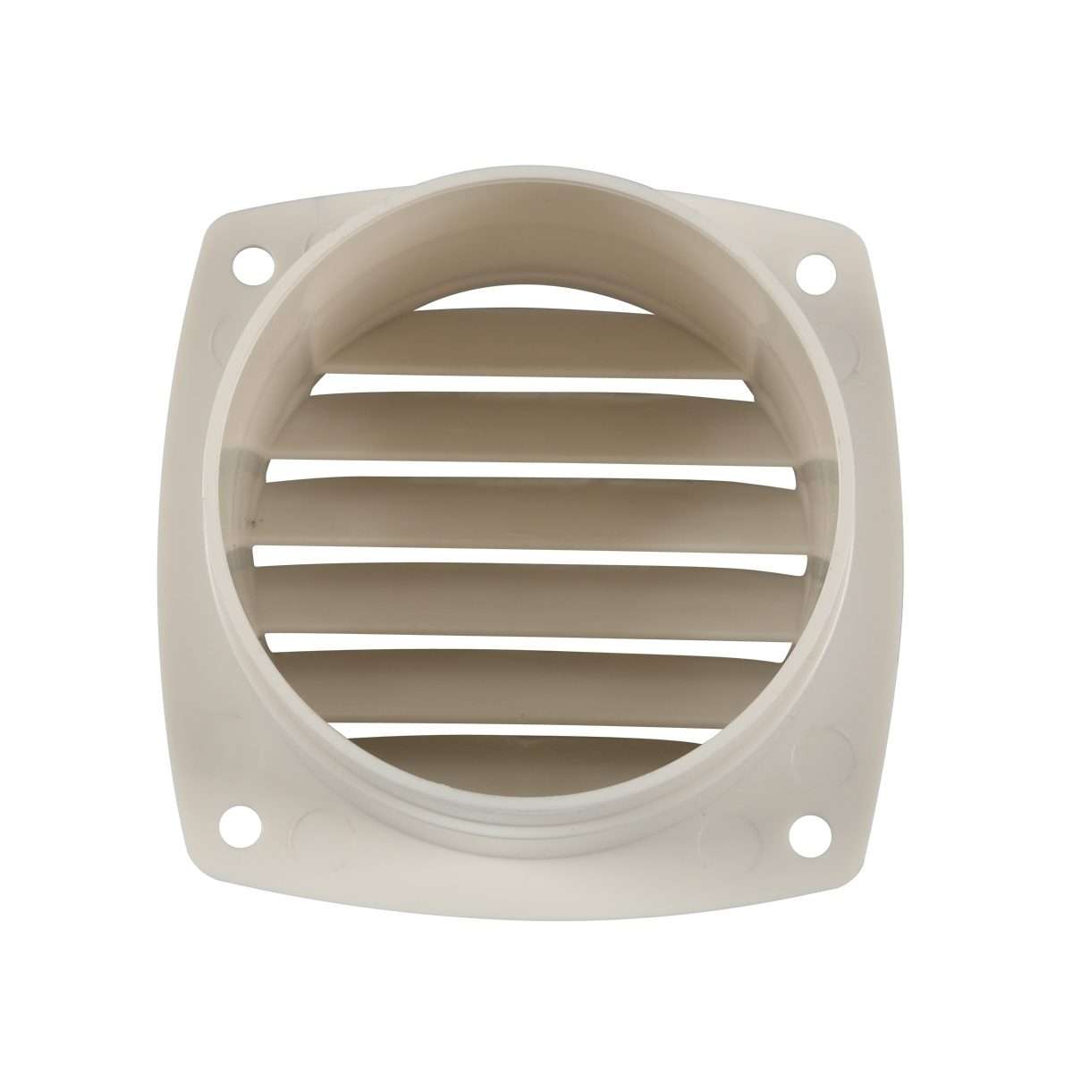 Yacht / RV 93.5mm Louvered Vents with Screws(White)