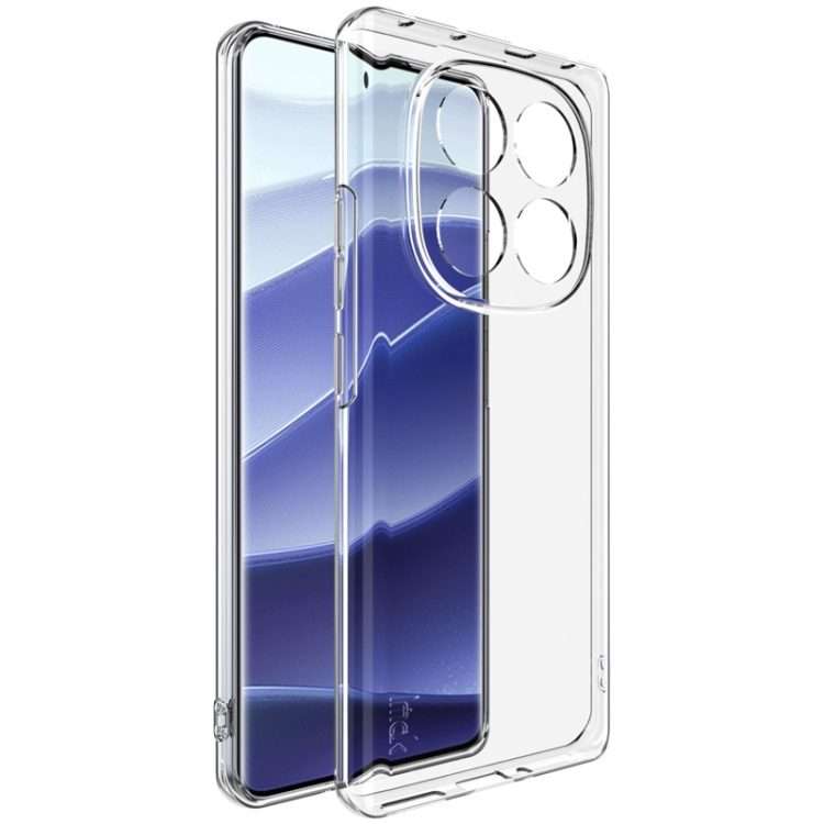 For Redmi Note 14 Pro 5G imak UX-5 Series Super Slim Transparent Shockproof TPU ... (Transparent)