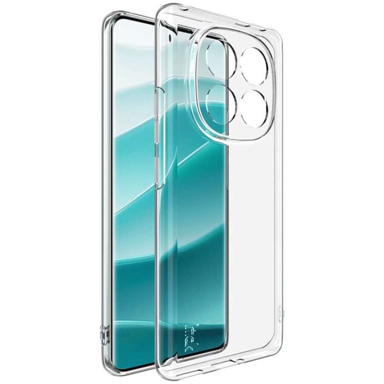 For Redmi Note 14 Pro+ 5G imak UX-5 Series Super Slim Transparent Shockproof TPU ... (Transparent)