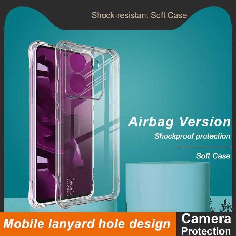 For Xiaomi POCO M7 Pro 5G imak Shockproof Airbag TPU Phone Case(Transparent)