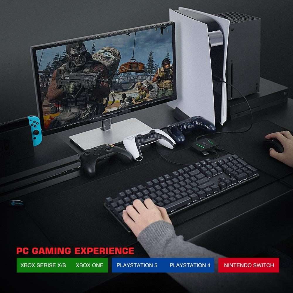 GameSir LeadJoy VX2 AimBox Game Console Keyboard Mouse Converter for Xbox / PS4(Black)