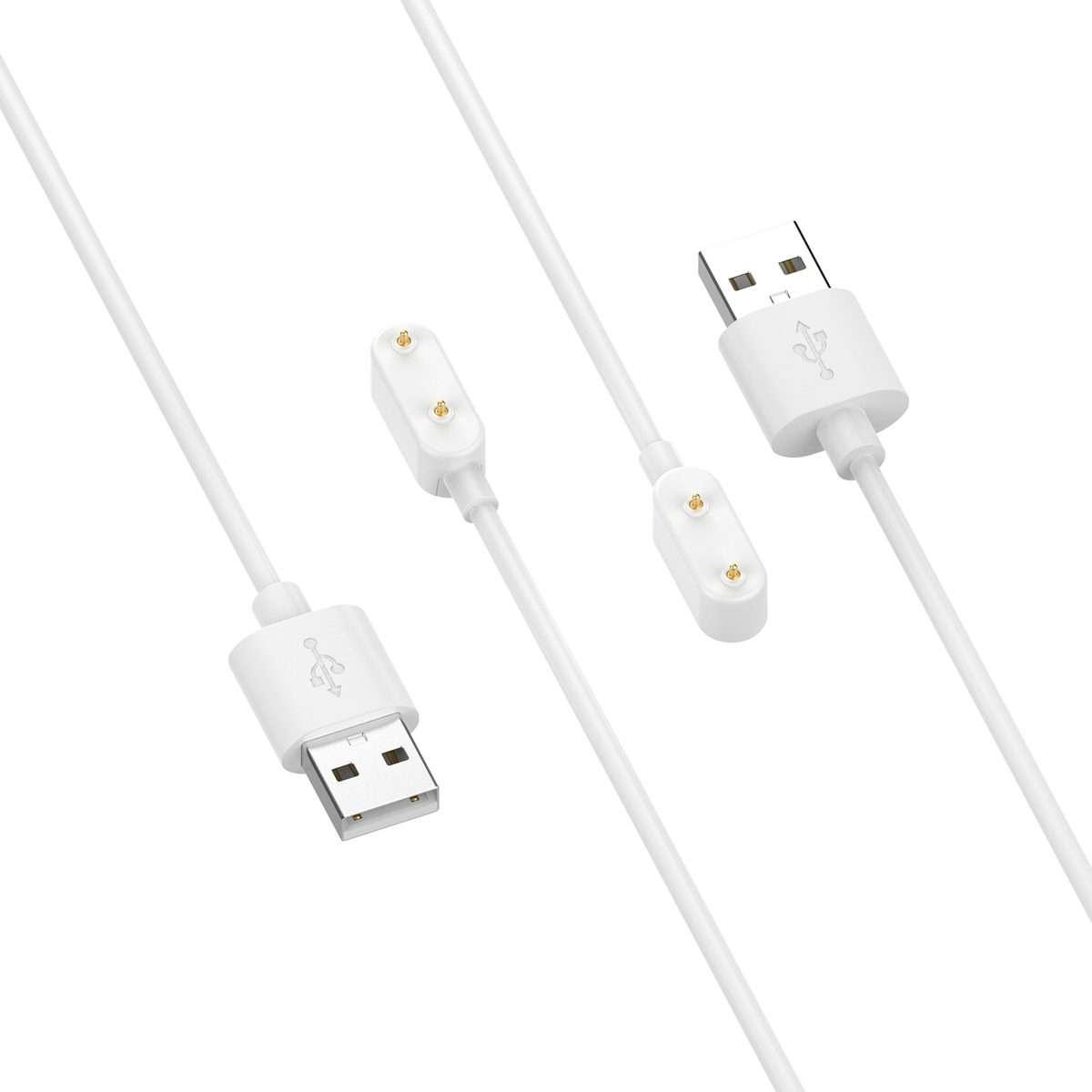 For Huawei Band 10 / 9 / Honor ROSSINI 2i USB-A Port Smart Watch Charging Cable(White)