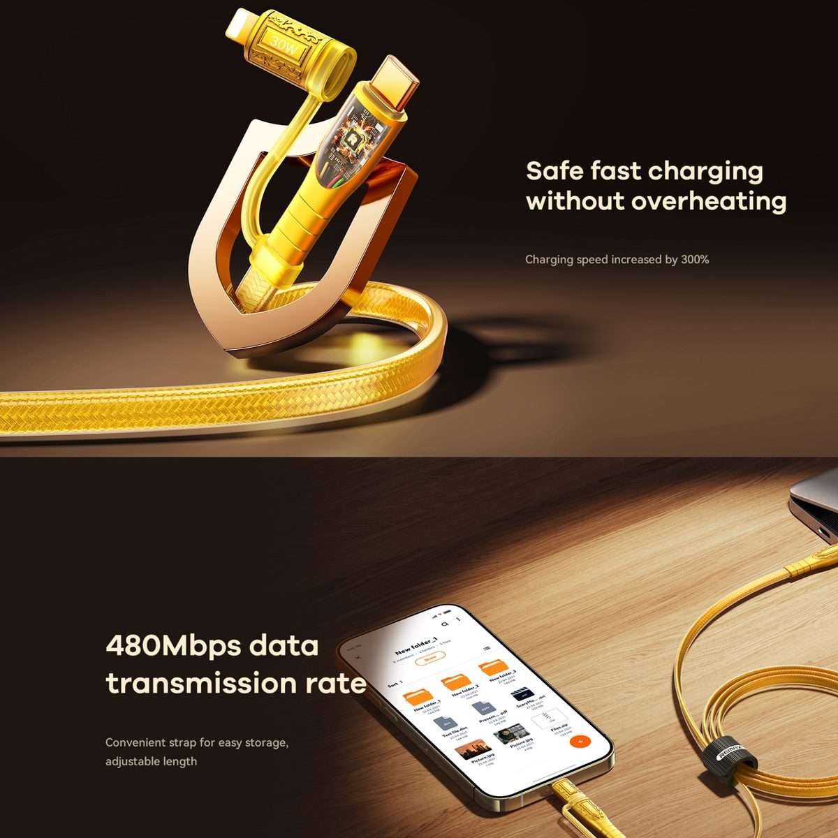 REMAX RC-C165 Prime 1.2m 60W Type-C to Type-C + 8 Pin Braided Fast Charging Cable(Silver)