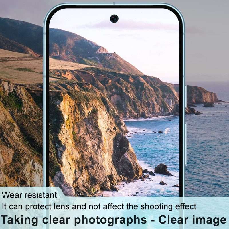 For Google Pixel 9 Pro XL IMAK Rear Camera Lens Glass Film Black Version