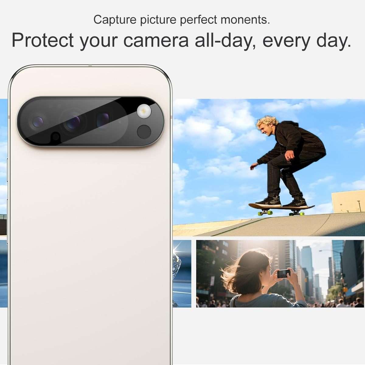 For Google Pixel 10 Pro XL IMAK Rear Camera Lens Glass Film Black Version