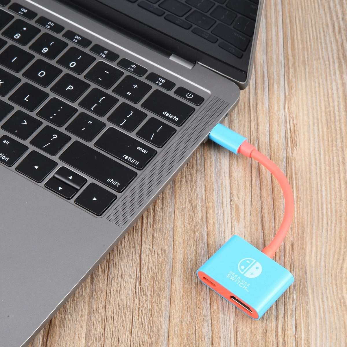 2 in 1 USB-C / Type-C to HDMI + USB-C / Type-C Video Converter for Switch / Steam