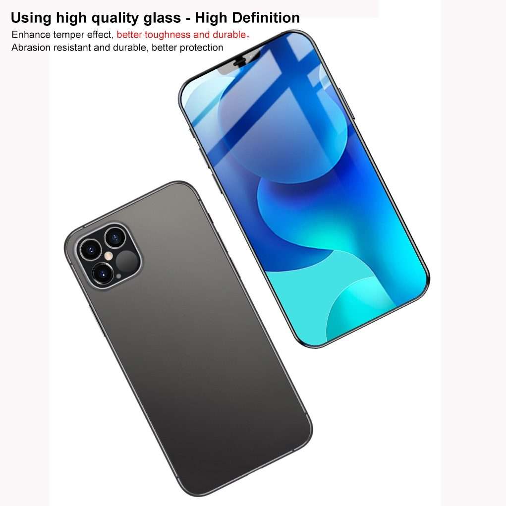 For iPhone 12 Pro Max IMAK 9H Full Screen Tempered Glass Film Pro+ Series