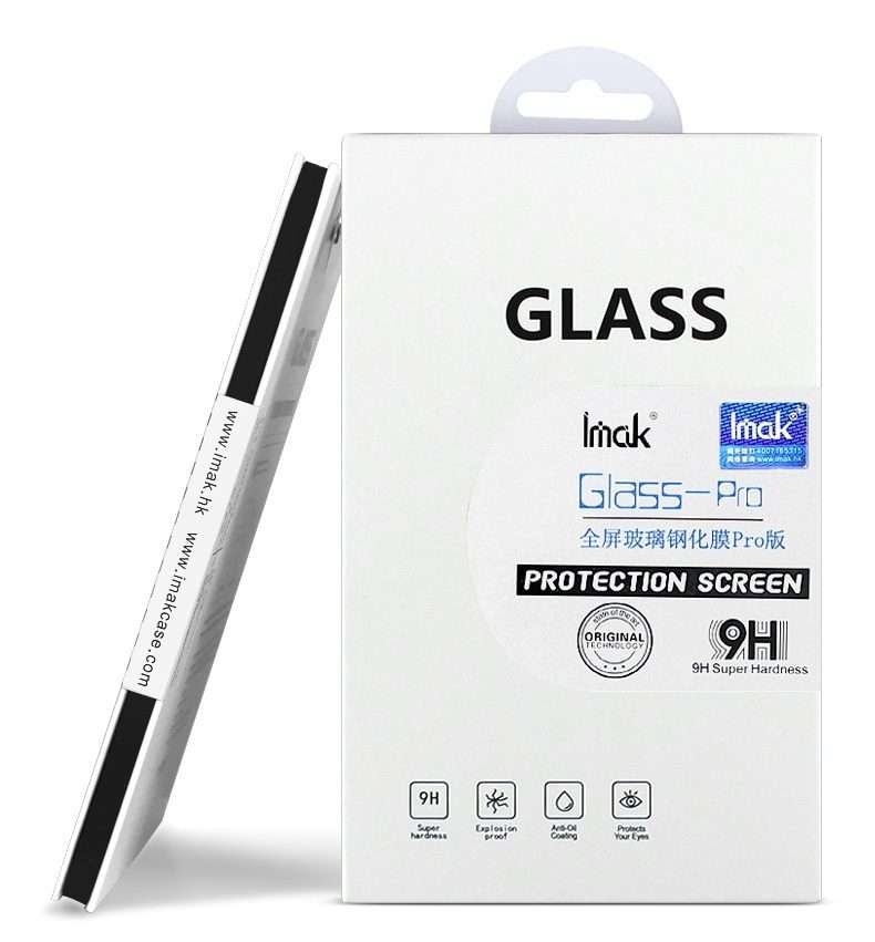 For iPhone 12 Pro Max IMAK 9H Full Screen Tempered Glass Film Pro+ Series