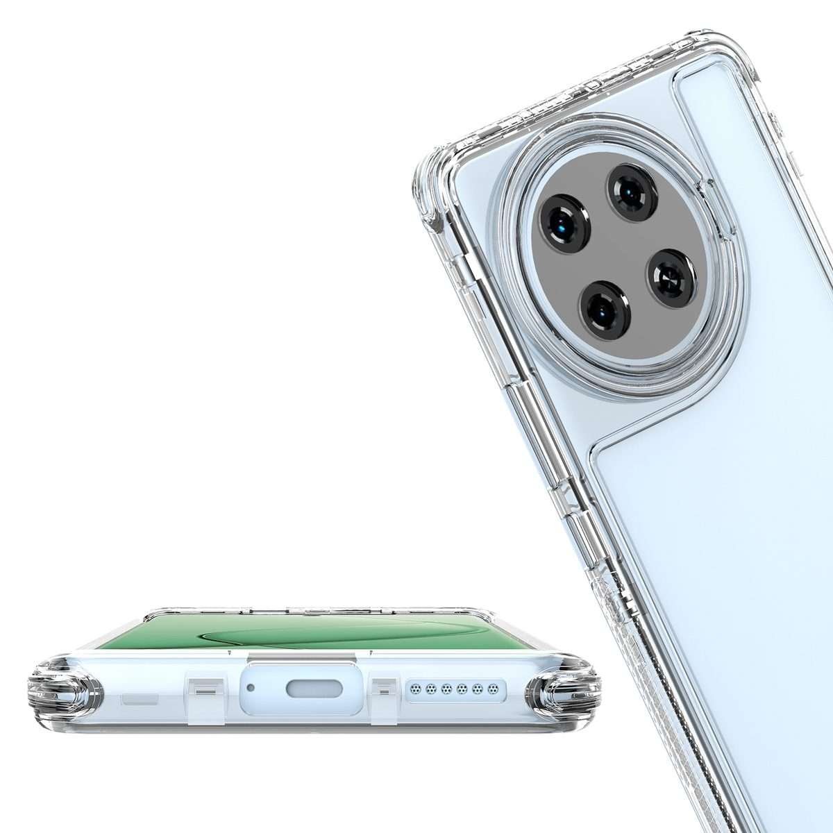 For Tecno Spark 20 Pro+ Acrylic Transparent Phone Case