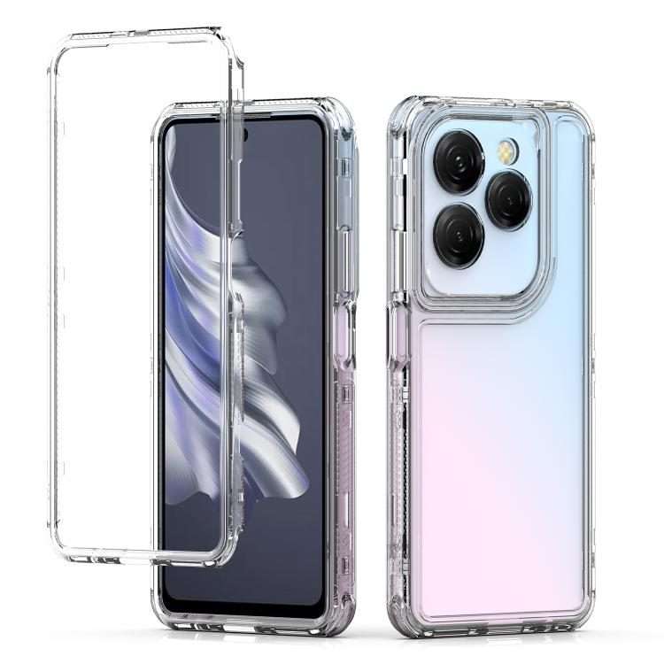 For Tecno Spark 20 Pro Acrylic Transparent Phone Case