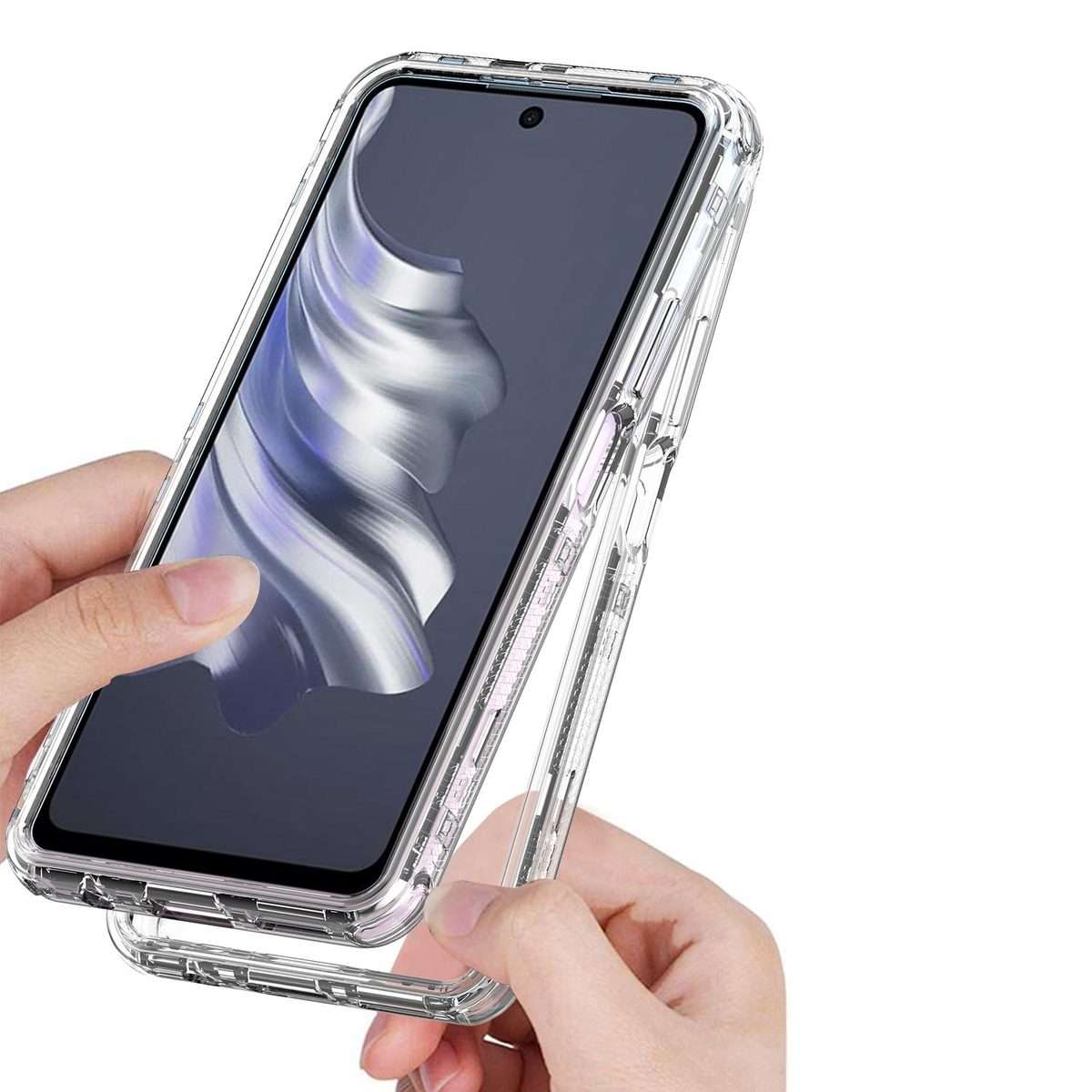 For Tecno Spark 20 Pro Acrylic Transparent Phone Case