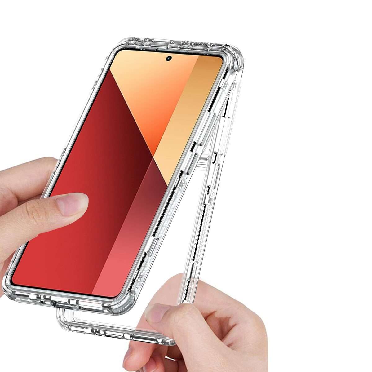 For Redmi Note 13 Pro 4G Acrylic Transparent Phone Case