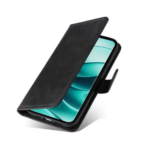 For Redmi Note 14 Pro 5G / Note 14 Pro+ 5G Classic Calf Texture Flip Leather Phone Case(Black)