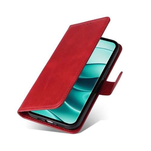 For Redmi Note 14 Pro 5G / Note 14 Pro+ 5G Classic Calf Texture Flip Leather Phone Case(Red)