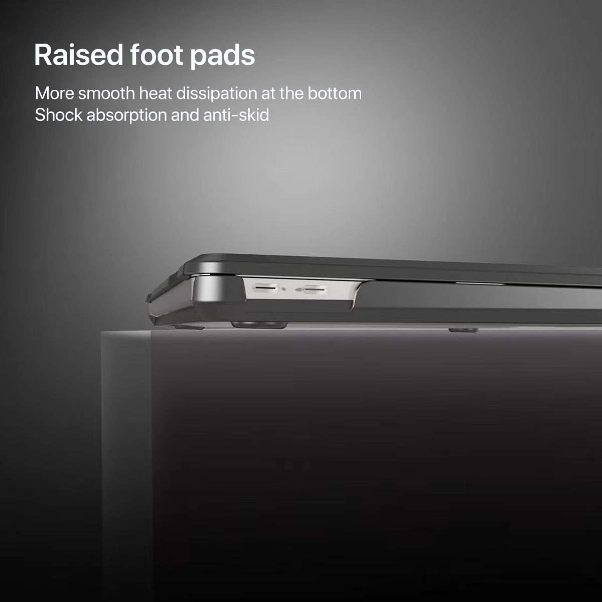 For MacBook Pro 13.3 inch A1708 Laptop TPU Hybrid PC Protective Case