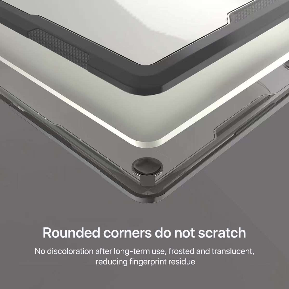 For MacBook Pro 13.3 inch A1708 Laptop TPU Hybrid PC Protective Case
