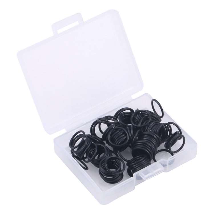 For iPhone X-17 Pro Max Rear Camera Waterproof Rubber Ring(Black)