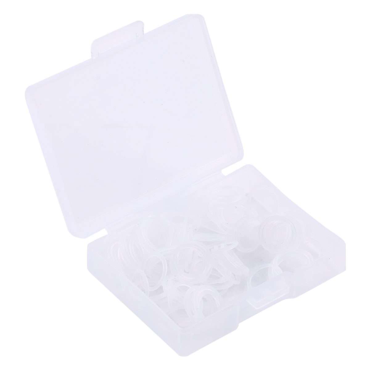 For iPhone X-17 Pro Max Rear Camera Waterproof Rubber Ring(White)