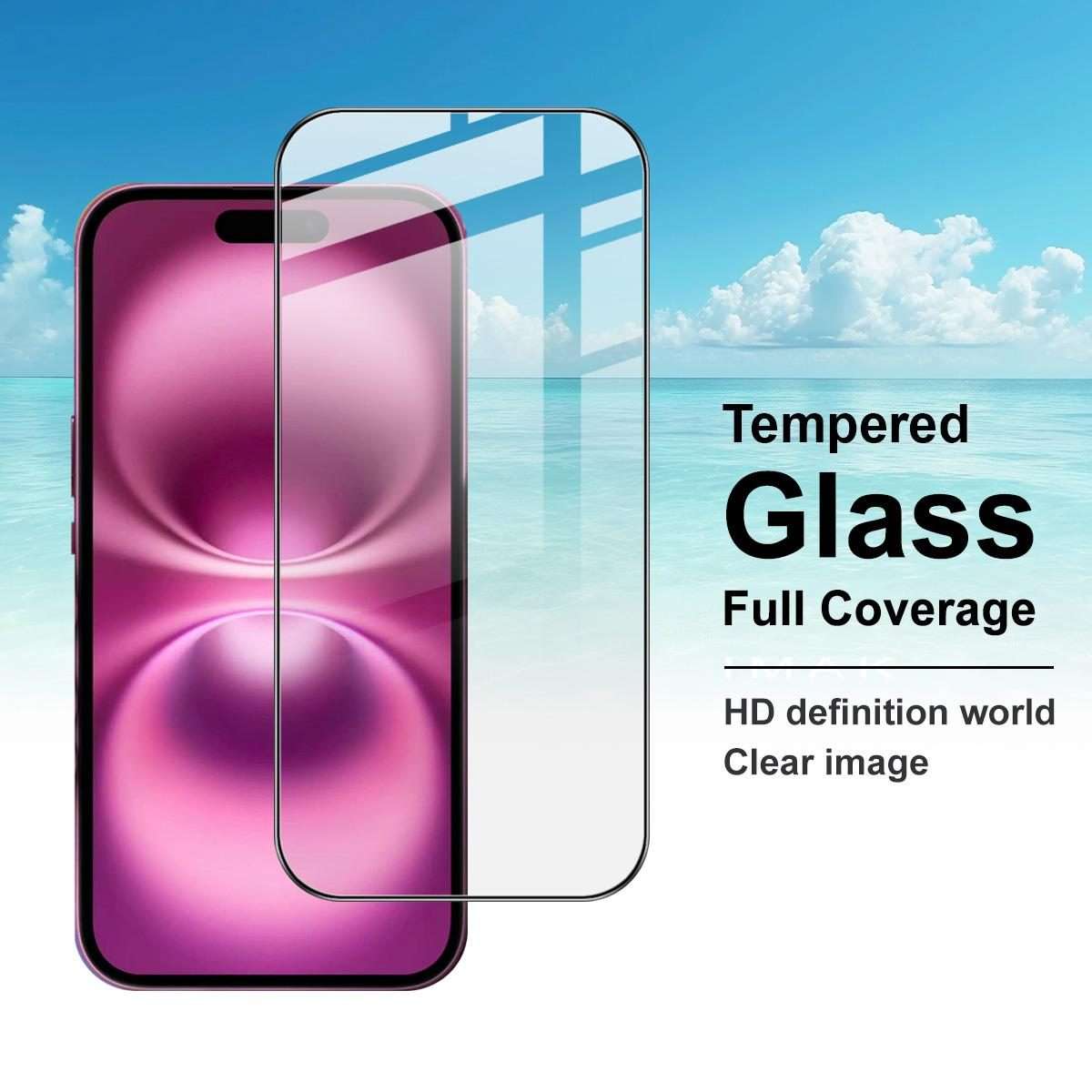 For iPhone 17 / 17 Pro imak 9H Surface Hardness Full Screen Tempered Glass Film Pro+ Series