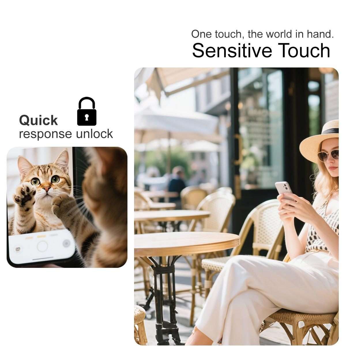 For iPhone 17 Pro Max imak 9H Surface Hardness Full Screen Tempered Glass Film Pro+ Series