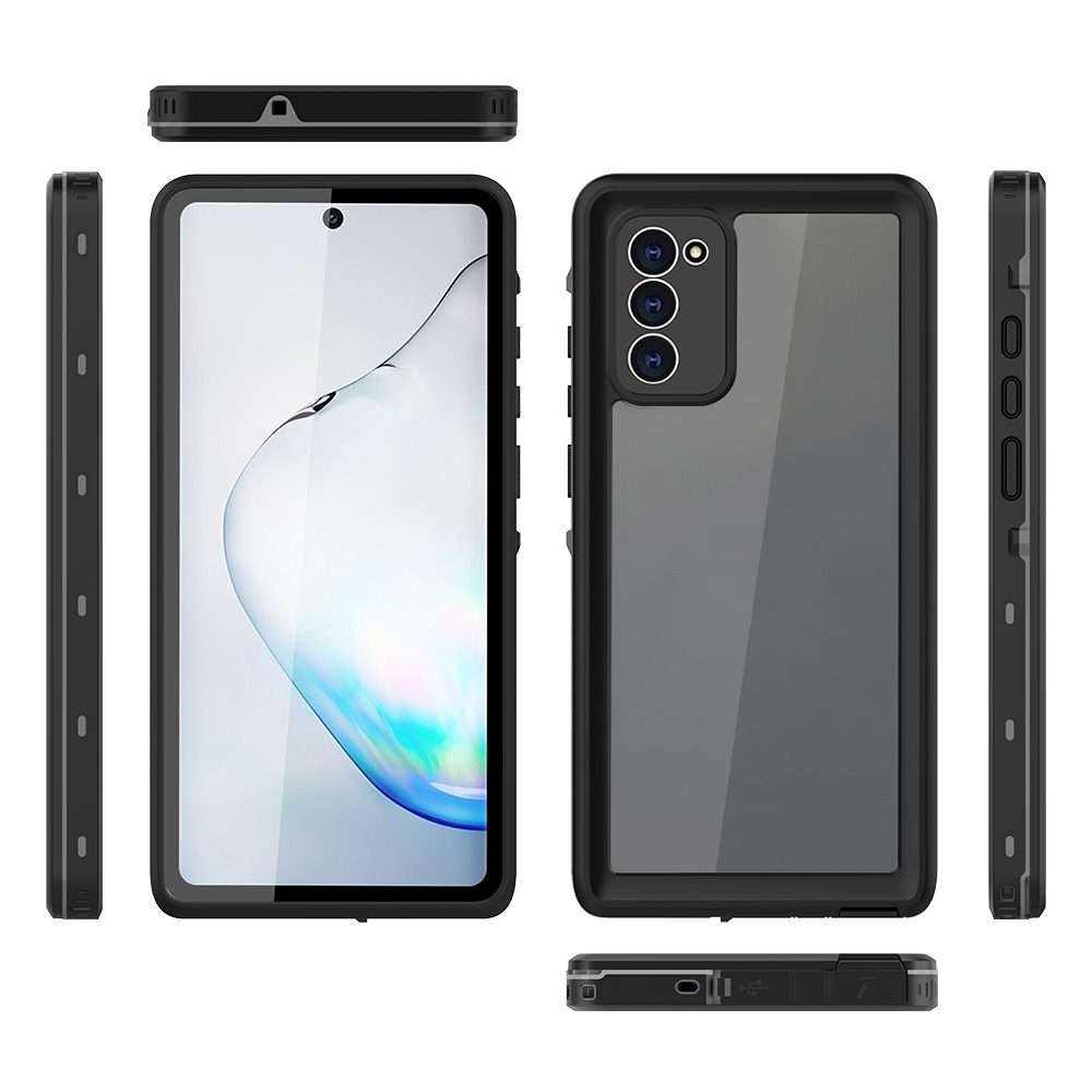 For Samsung Galaxy Note20 5G RedPepper Shockproof Scratchproof Dust-proof PC + TPU Pro ... (Black)